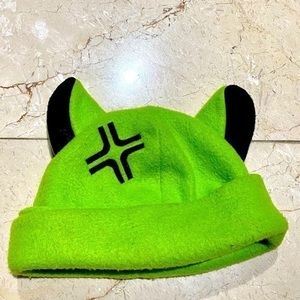 Vintage AnimeHot Lime Green Hat w/Cat Ears Anime Neko